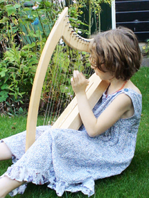Clare & Kilmartin lap-harps